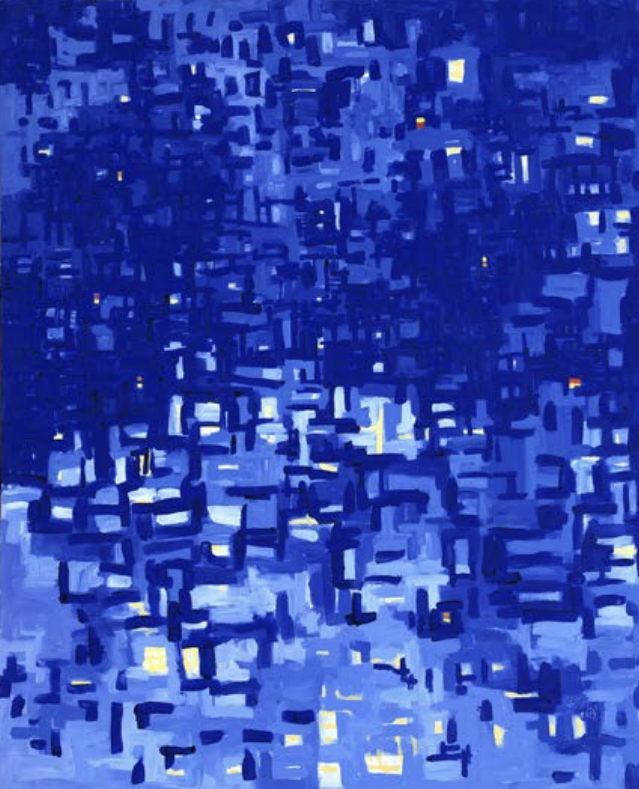 Mohamed Al Qassab  2017,Untitled, 150x120, Acrylic on canvas